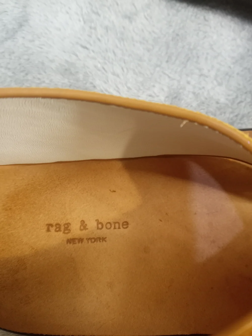 rag & bone Mustard Suede Crisscross Sandals with Gold Hardware Size 36.5